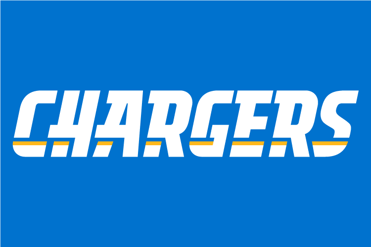 Los Angeles Chargers 2017-Pres Wordmark Logo 04 iron on paper